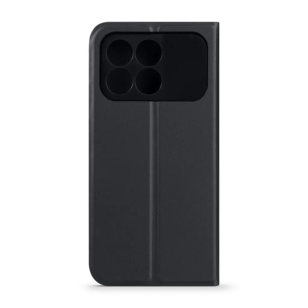 Чехол-книжка для Xiaomi Poco F8 Pro, OneFold Case, черный, из экокожи (PU) и TPU, с магнитом, с подставкой и отделением для карт, трансформируемый в подставку, противоударный, защита всего корпуса, ArmorStandart (ARM89273) - фото 2