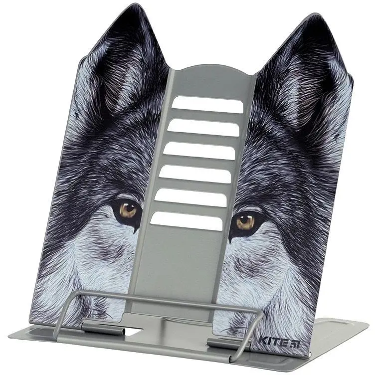 Підставка для книг Kite Wolf металева (K24-390-2) - фото 2