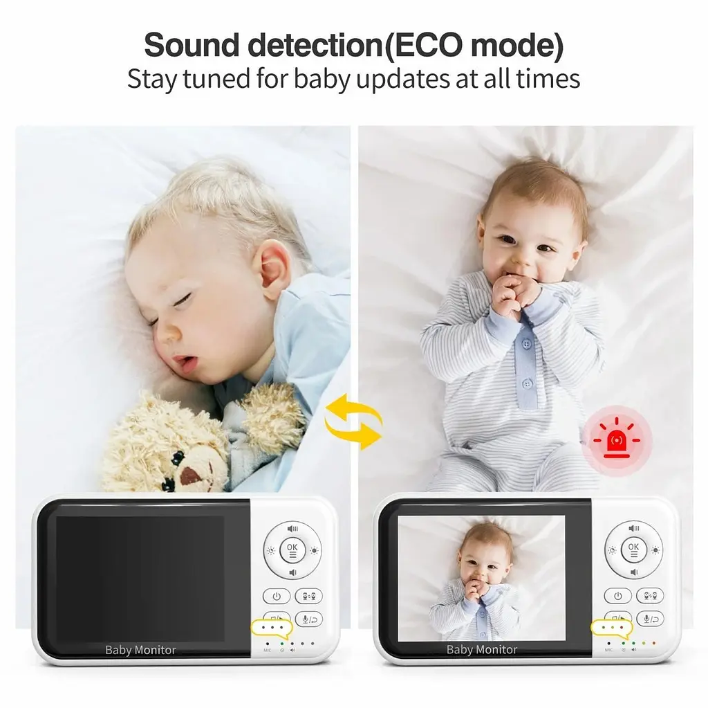 Видеоняня Baby Monitor MC632A с ночным видением и двухсторонним аудио - фото 7