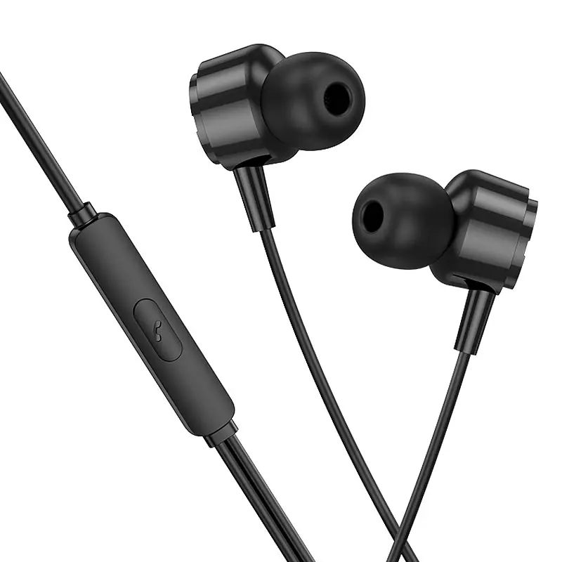 Навушники Borofone BM94 Sonar universal Type-C/1.2 м Black - фото 2