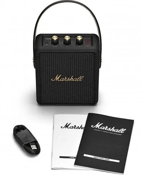 Портативна акустика Marshall Stockwell II бездротова чорна (1001898) - фото 2