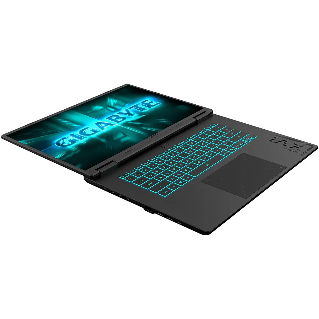 Ігровий ноутбук GIGABYTE A16 AMD Ryzen 7 260 до 5, 1 ГГц, 16 IPS 165 Гц, Full HD, 16 ГБ DDR5, 512 ГБ SSD, NVIDIA GeForce RTX 5060 8 ГБ GDDR7, чорна сталь - фото 4