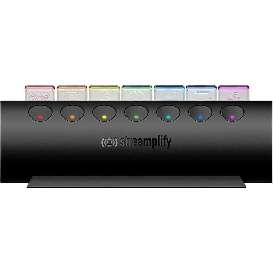 USB-Хаб Streamplify HUB CTRL 7-RGB-EU-F, чорний - фото 5