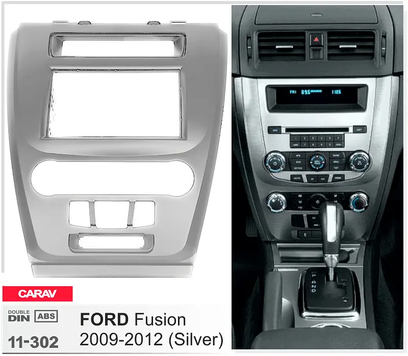 Переходная рамка Ford Fusion Carav 11-302 - фото 4
