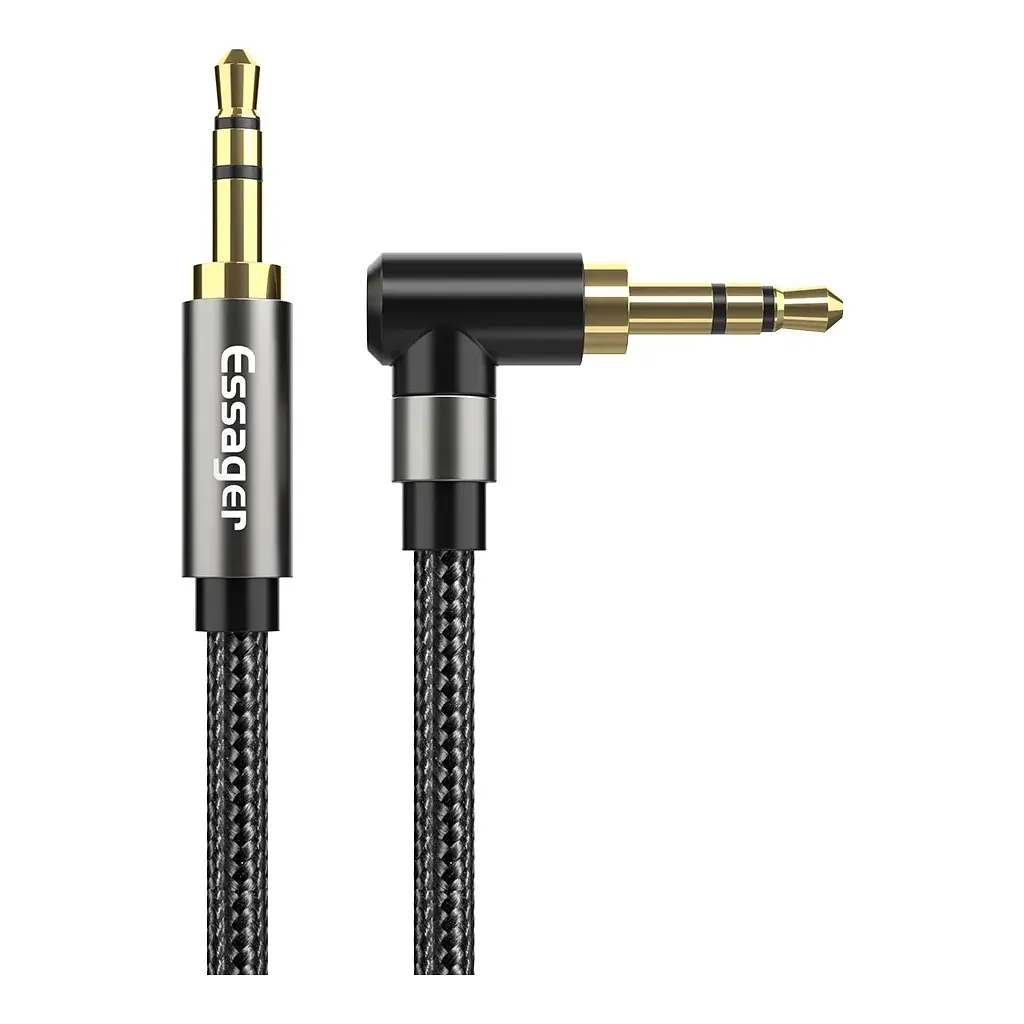 Кабель мультимедійний 3.5mm M to 3.5mm M 1.5m Essager (EYP35-WTA01)