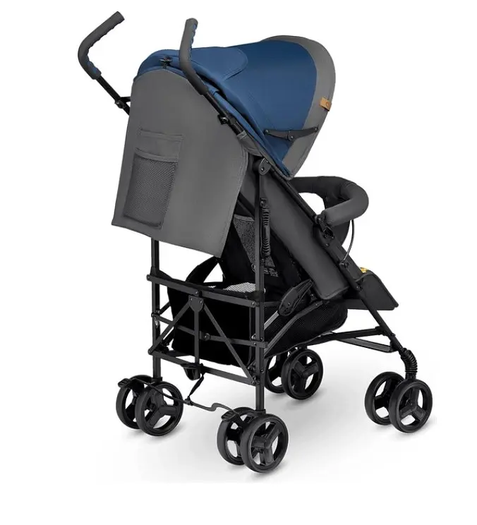 Прогулочная коляска Lionelo Elia Blue Navy, синяя (LO-ELIA BLUE NAVY) - фото 4