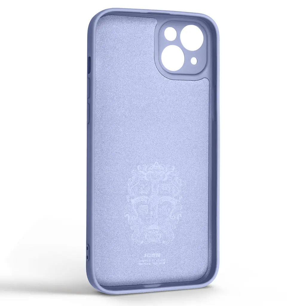 Силиконовый чехол для Apple iPhone 14 Plus, Icon Ring, фиолетовый, панель-накладка, с кольцом-подставкой на 360°, противоударный, возможность использования магнитных держателей, ArmorStandart (ARM68704) - фото 2
