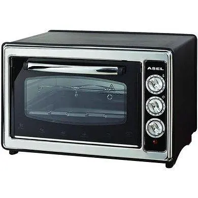 Духовка настільна Asel AF-5023 Black - фото 2