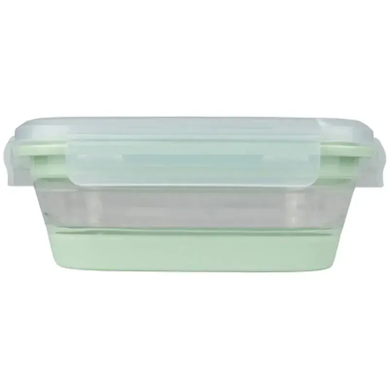 Харчовий контейнер Tribe Collapsible Container 800 мл силіконовий mint (T-FF-0028-mint) - фото 2