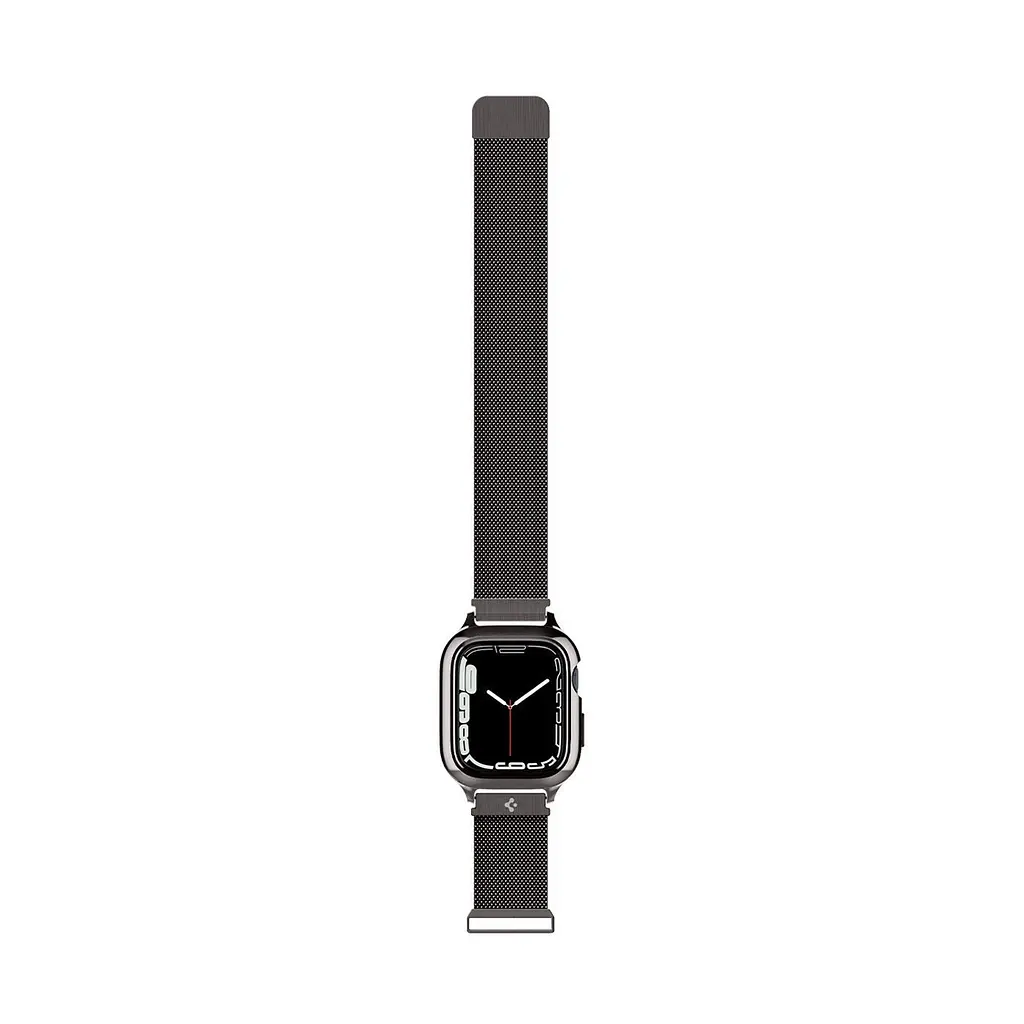 Чохол-ремінець Spigen Metal Fit Pro для Apple Watch 44/45mm Graphite (ACS04585) - фото 9