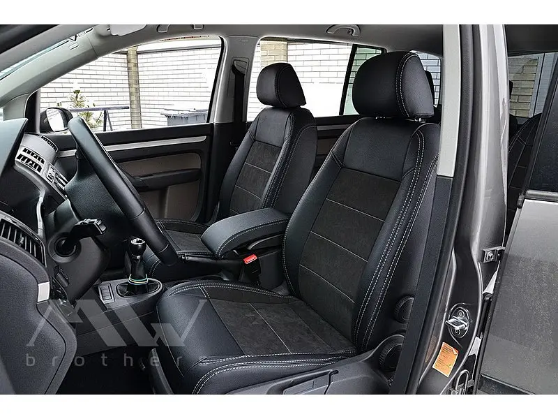 Авточохли модельні MW Brothers для Volkswagen Touran c 2003 - фото 6