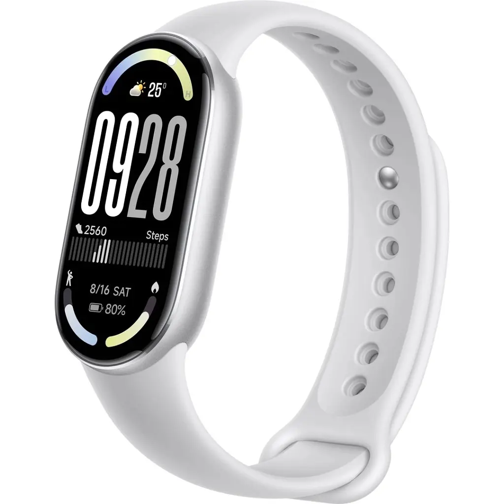 Фітнес браслет Xiaomi Smart Band 10 BHR07PSGL Срібний (1146725) - фото 3