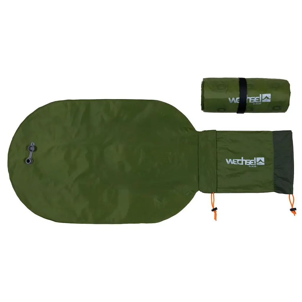Килимок надувний Wechsel Glacio L 186 x 64 x 8 cm TL Olive (233123) - фото 7