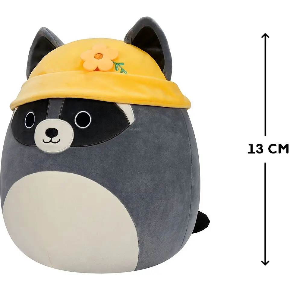 М'яка іграшка Squishmallows Єнот Роккі 13 см (SQER00820) - фото 4