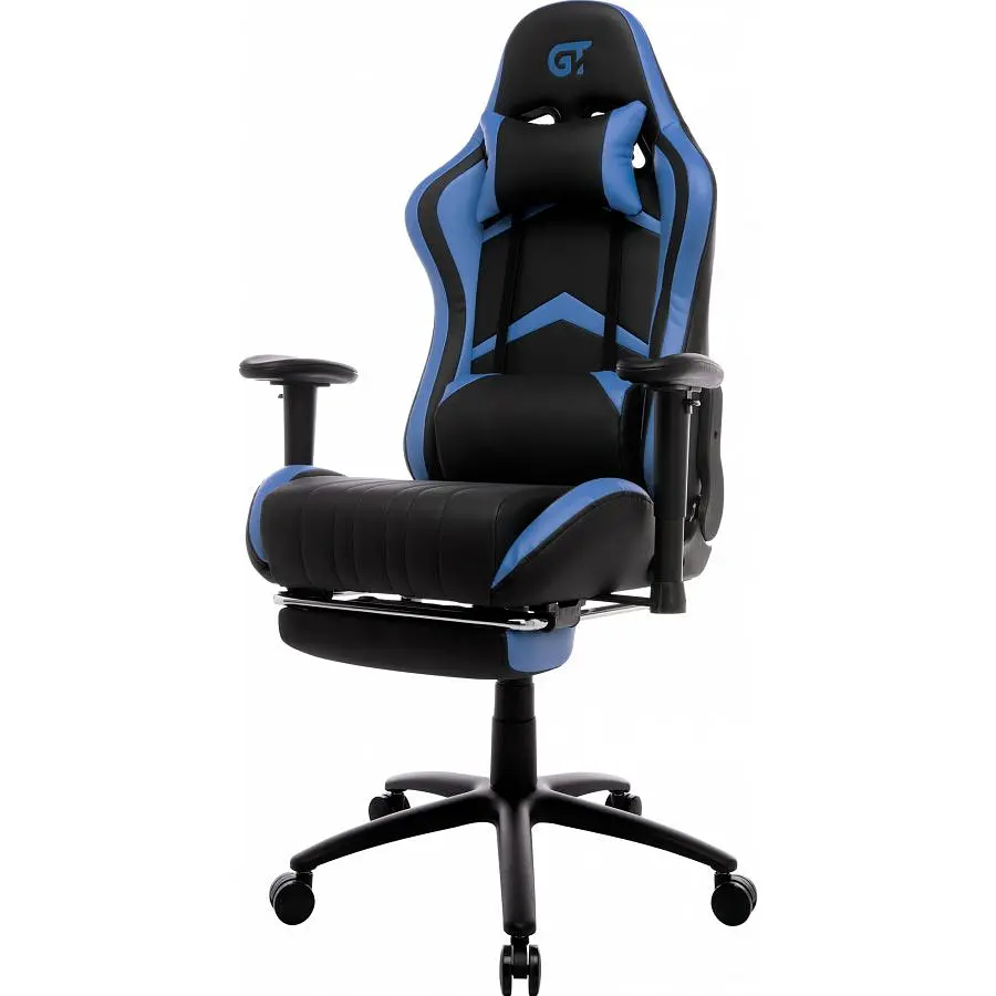 Геймерське крісло GT Racer X-2534-F Black/Blue [140962] - фото 3