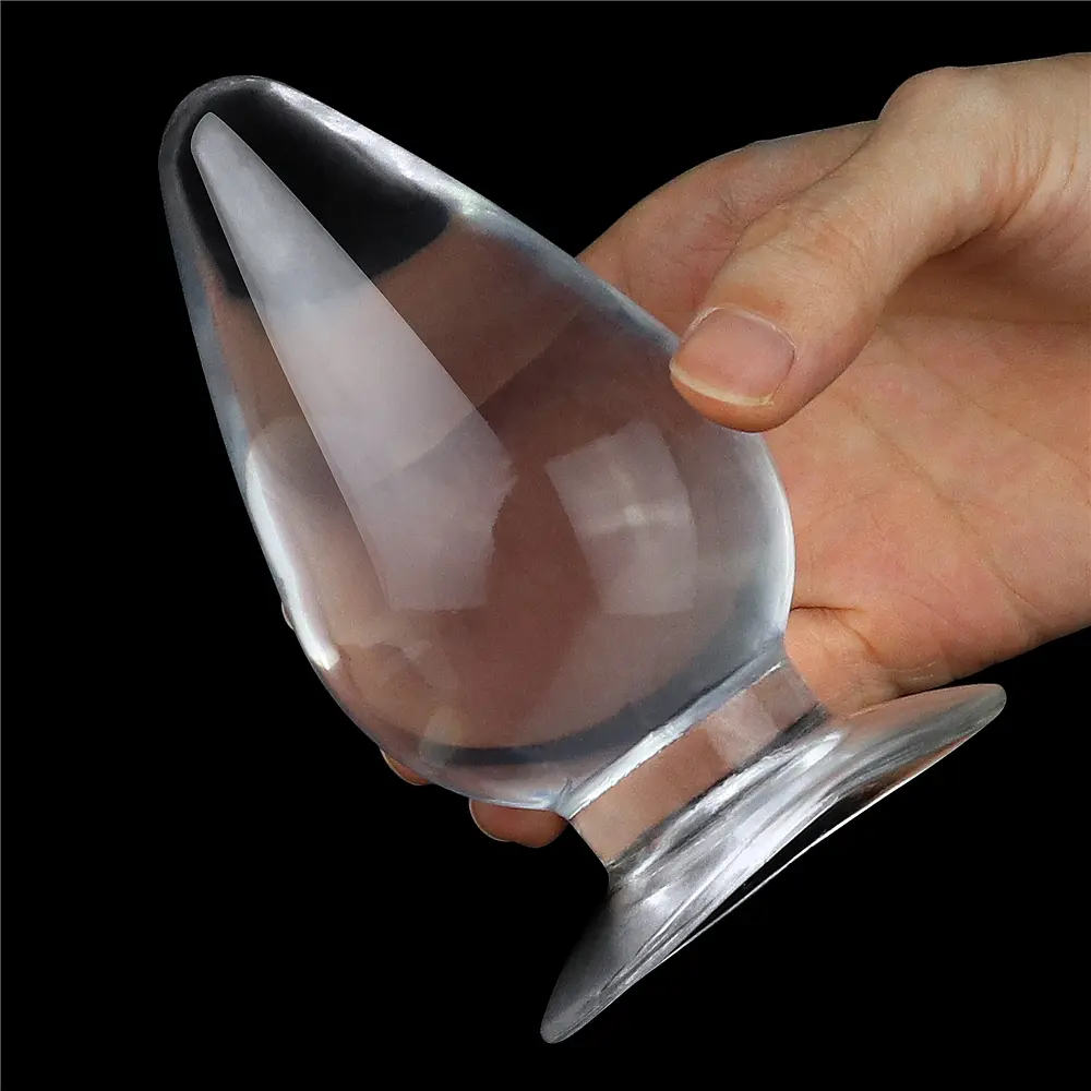 Анальна пробка - Flawless Clear Anal Plug 4.5" Clear - фото 3
