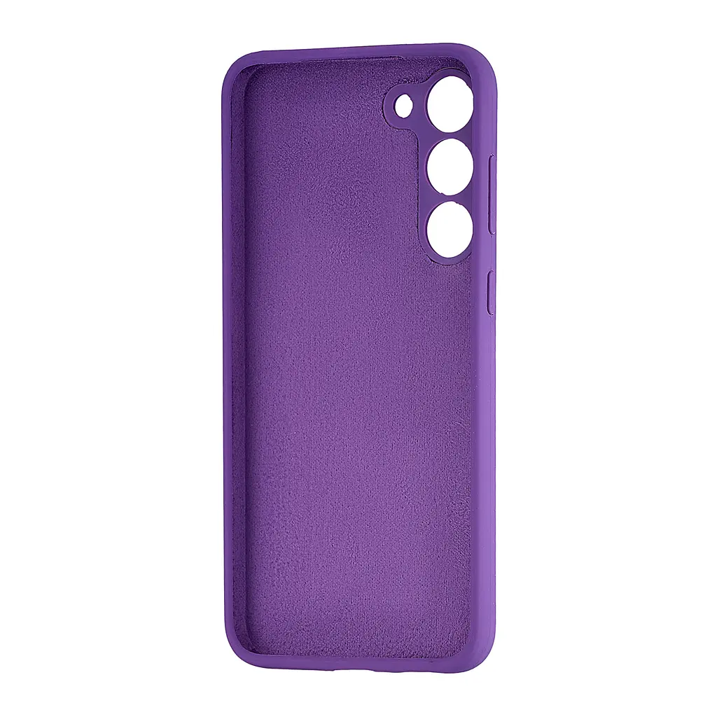 Чохол Silicone Case Samsung S23 Plus (S916) Purple - фото 2