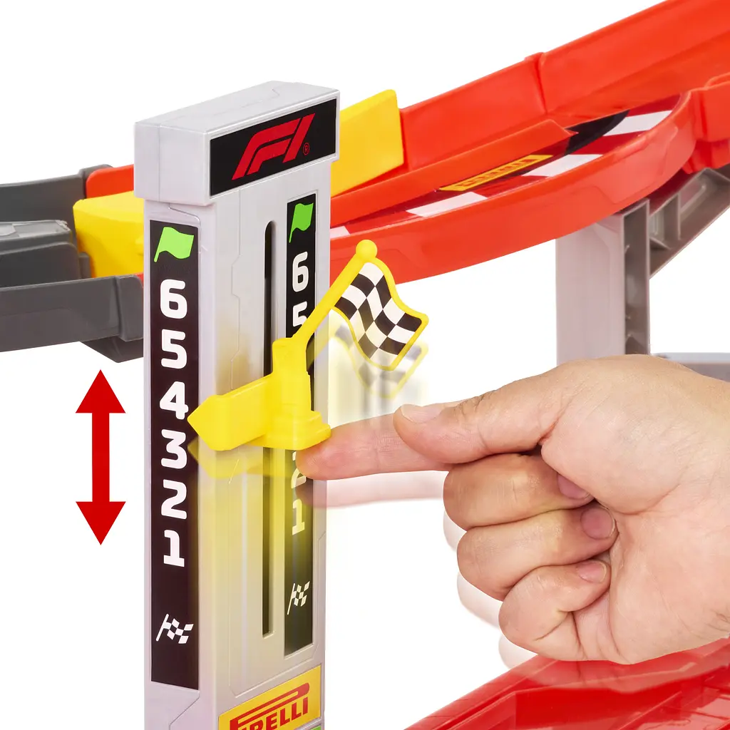 Ігровий набір Hot Wheels Формула 1 Перегони на швидкісному спуску (JMC90) - фото 5