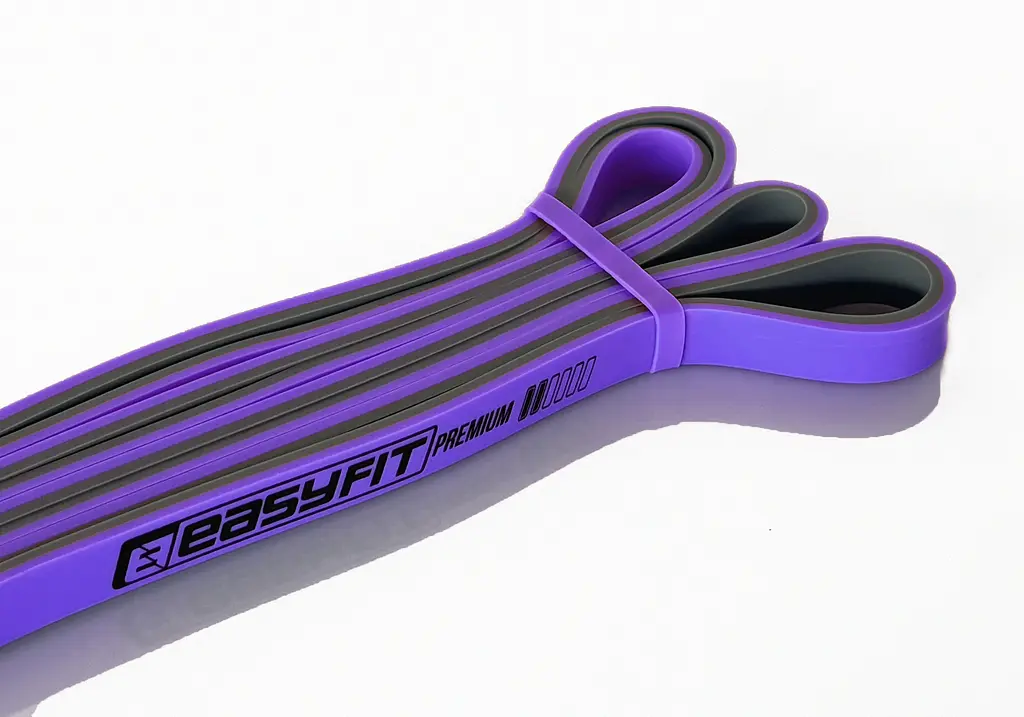 Двошарова резинка для підтягування EasyFit Premium 7-15 кг - фото 3