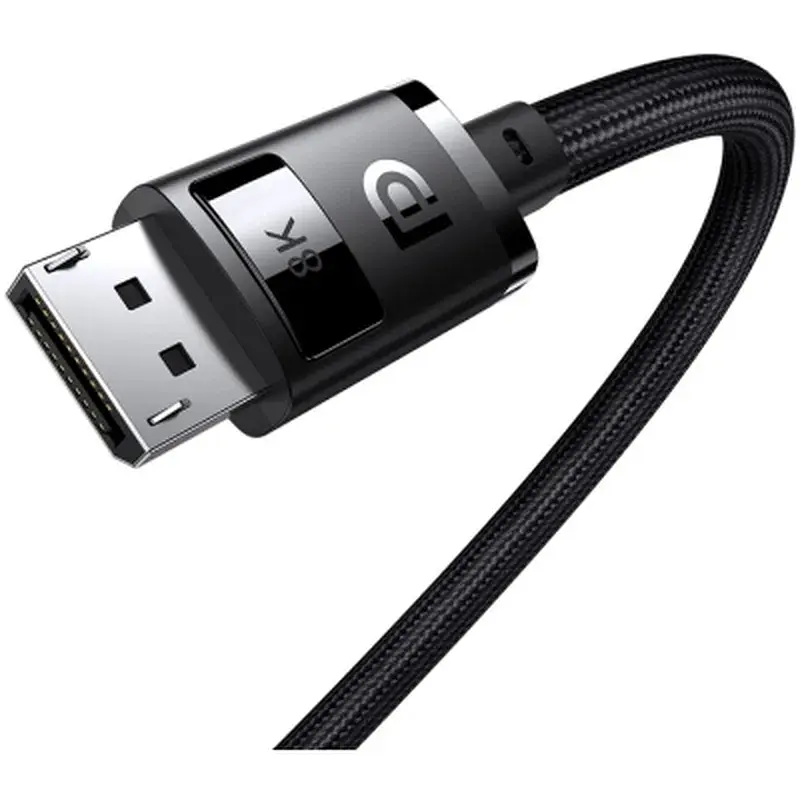 Кабель мультимедійний DisplayPort M to DisplayPort M 2.0m 8K Baseus (B00633706111-02) - фото 2