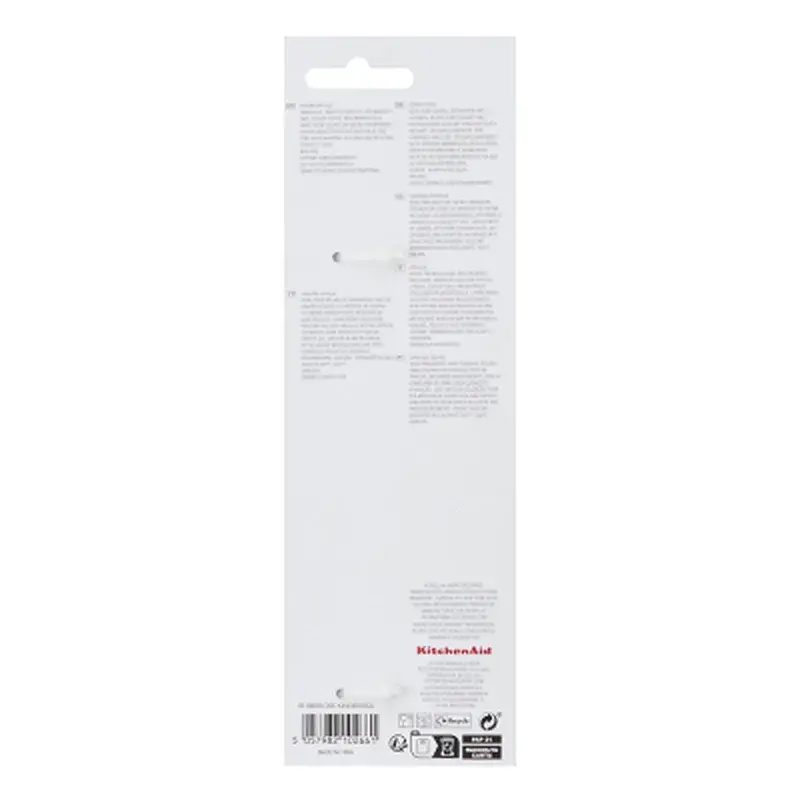 Лопатка кухонна KitchenAid Coreline силіконова, 34 см, сірий (KAS030OHCGG) - фото 4