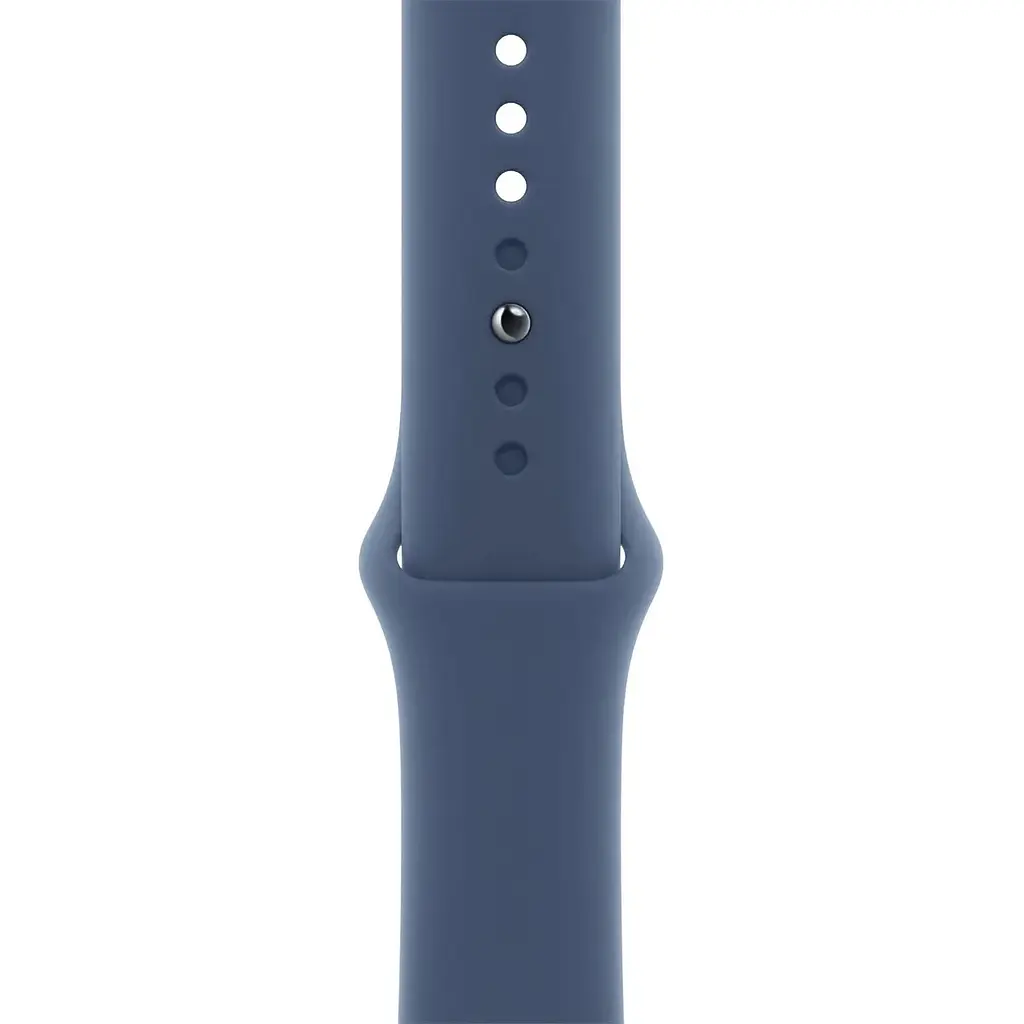 Apple Watch SE 2 2024 GPS 44mm Silver Aluminium with Denim Sport Band M/L MXER3 - фото 3