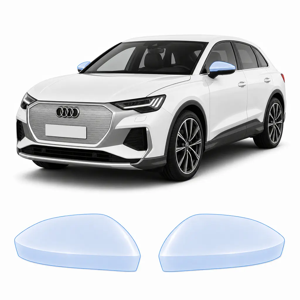 Антигравійна захисна бронеплівка за лекалами для Audi Q4 e-tron F4 2021- дзеркала