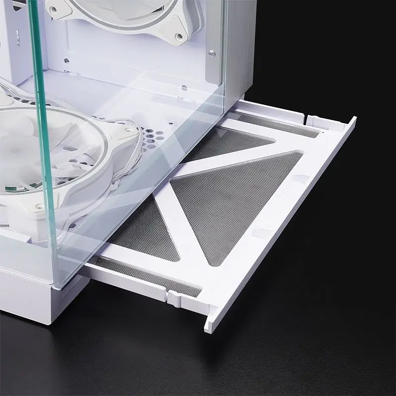 Корпус Chieftec VISIO GM-30W-TG-OP ATX, без БЖ, White (GM-30W-TG-OP) - фото 4