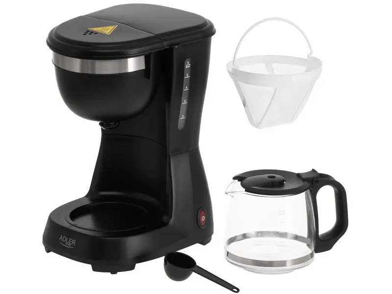 Капельная кофеварка Adler AD 4381 Black - фото 3