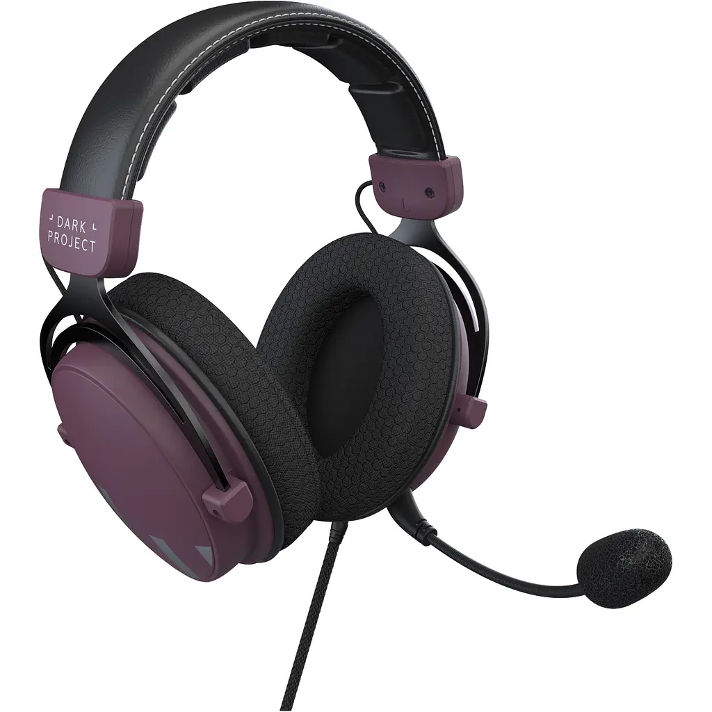 Ігрові навушники Dark Project One HS4 Wired Pale Purple/Black (DPO-HS-5004) [122689] - фото 4