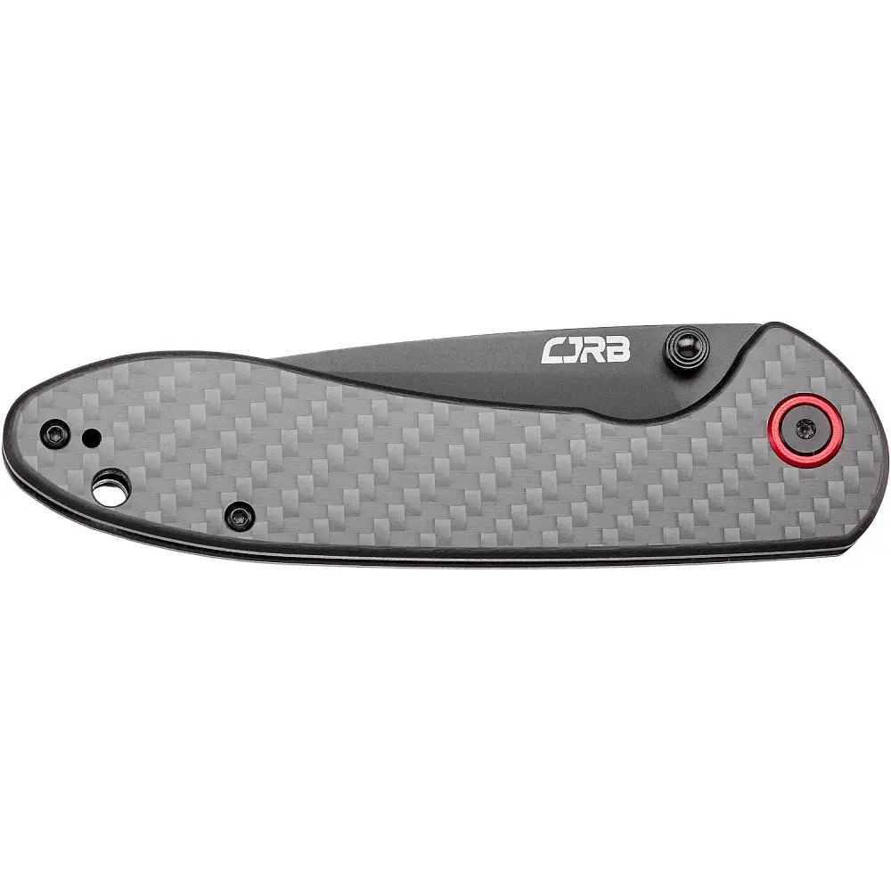 Ніж CJRB Feldspar Black Blade Carbon Fiber - фото 3