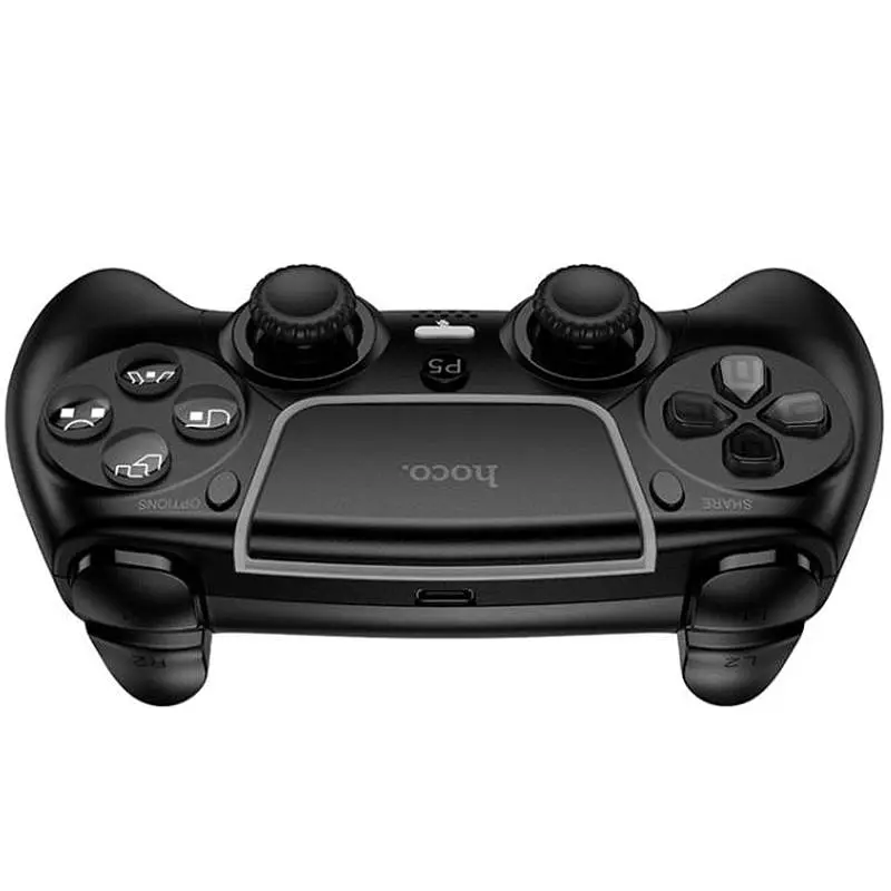 Игровой джойстик геймпад Hoco GA32 Dragon for PS5 Black - фото 2