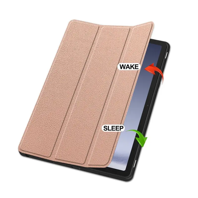Чохол-книжка BeCover Flexible TPU Mate для Samsung Galaxy Tab S6 Lite 10.4 SM-P620/SM-P625/SM-P627 Рожево-золотистий (712517) - фото 3