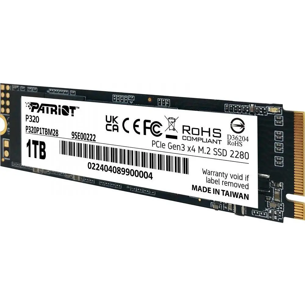 SSD накопичувач PATRIOT P320 1 TB (P320P1TBM28) - фото 3