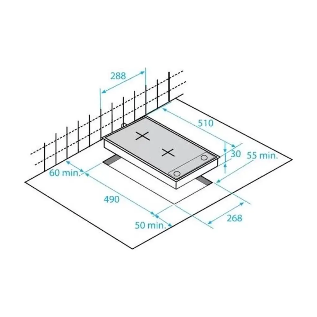 Варочна поверхня Beko HDCG 32220 FX (HDCG32220FX) - фото 6