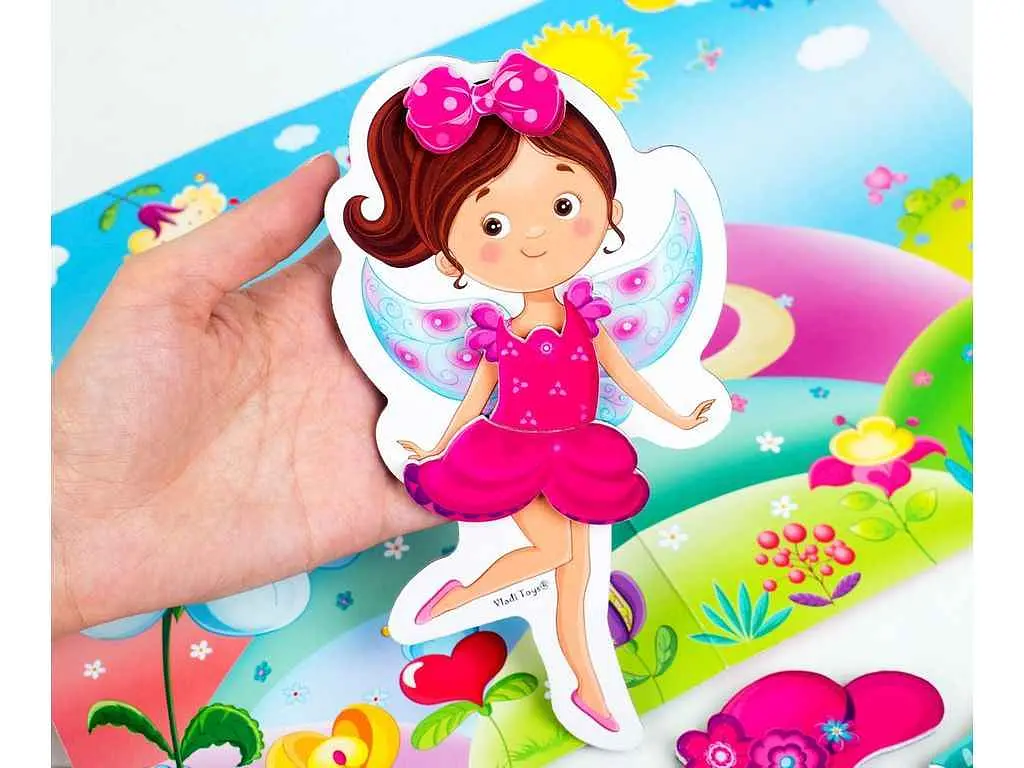 Гра розвиваюча VLADI TOYS "Фея" магнітна VT3204-28 - фото 5