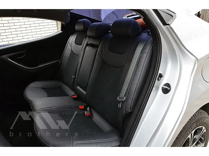 Авточохли модельні MW Brothers для Hyundai Elantra MD c 2011 - фото 4