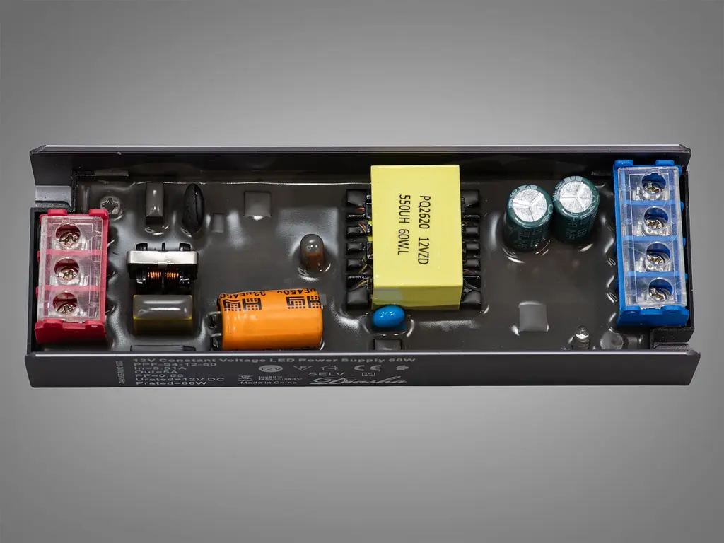 Блок живлення для LED стрічки, 12v, 60Вт, 5А - фото 3