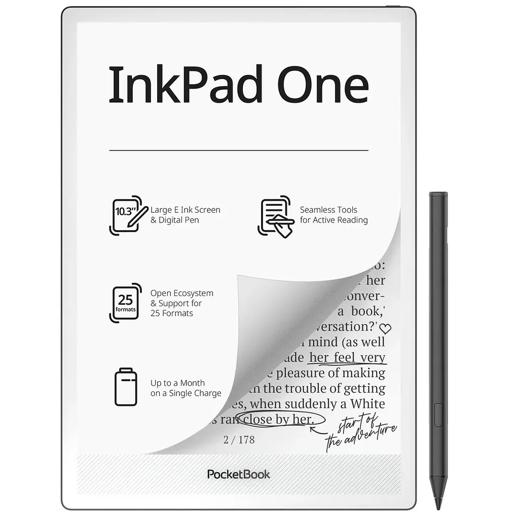 Електронна книга PocketBook 1030 InkPad One Matte Black (PB1030-8-WW) - фото 2