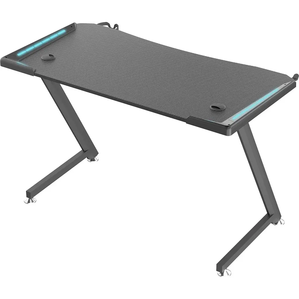 Комп'ютерний ігровий стіл GT Racer T-1216 Black [123405] - фото 2