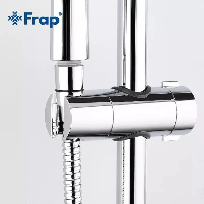 Тримач лійки для душу системи Frap F30-3, Хром - фото 2