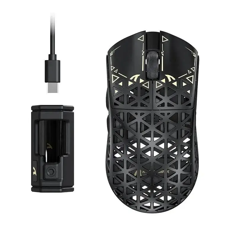 Мишка ATTACK SHARK R1 Wireless Gaming Mouse (R1-3311B) чорна - фото 2