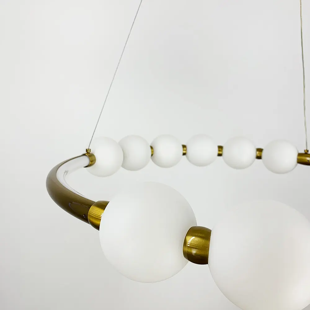 Люстра Nordic Pearl 60 см на 3 режима Line.F 902/600 - фото 5