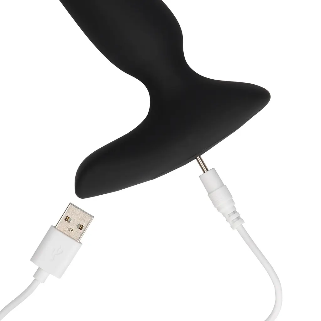 Анальна пробка Loveline Licorice Plug 13 см (чорний) - фото 17