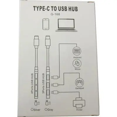 Концентратор Dynamode USB Type-C + USB-A to 1хUSB-C 3.0 1хUSB-A 3.0 2xUSB-A 2.0 dark grey (DM-UH-314AC) - фото 6