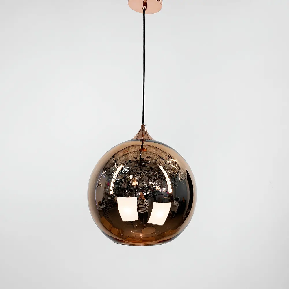 Підвісний світильник Copper Shade Ø 30 см | Line F | Арт. A366-300 Rose GD - фото 3