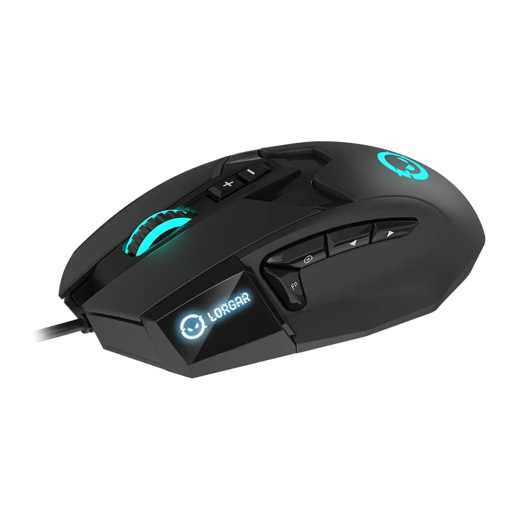 Мишка Lorgar Stricter 579 RGB USB Black (LRG-GMS579) - фото 2