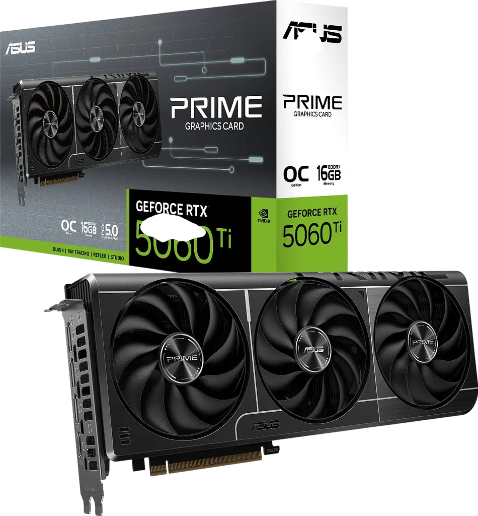 Відеокарта GeForce RTX 5060 Ti 16GB Asus Prime OC (PRIME-RTX5060TI-O16G) - фото 4