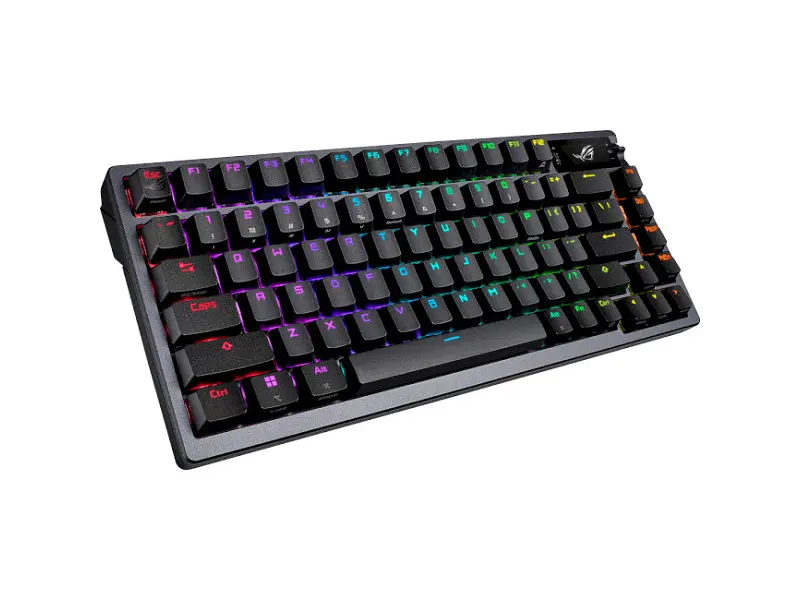 Клавіатура Asus ROG Azoth RGB 81key NX Red EN Black (90MP0316-BKUA01) - фото 2