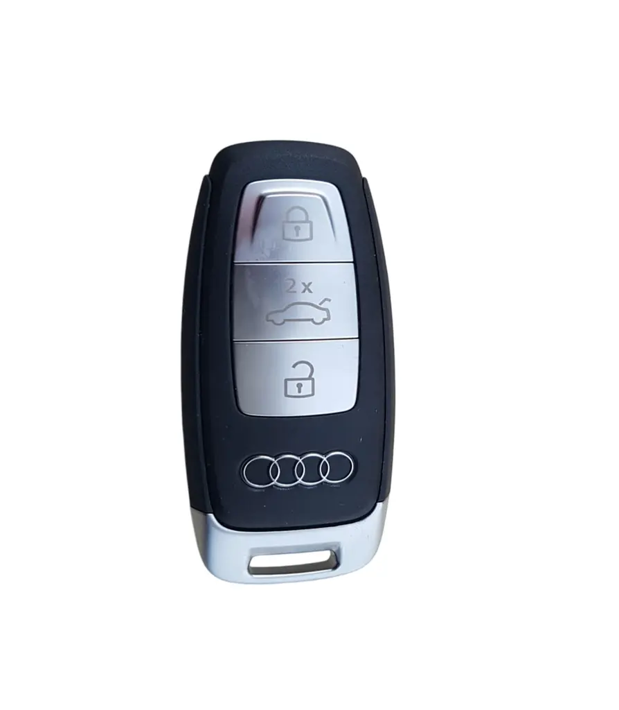 Чохол ключа №2 Audi хром (3 кнопки) TPU - фото 2